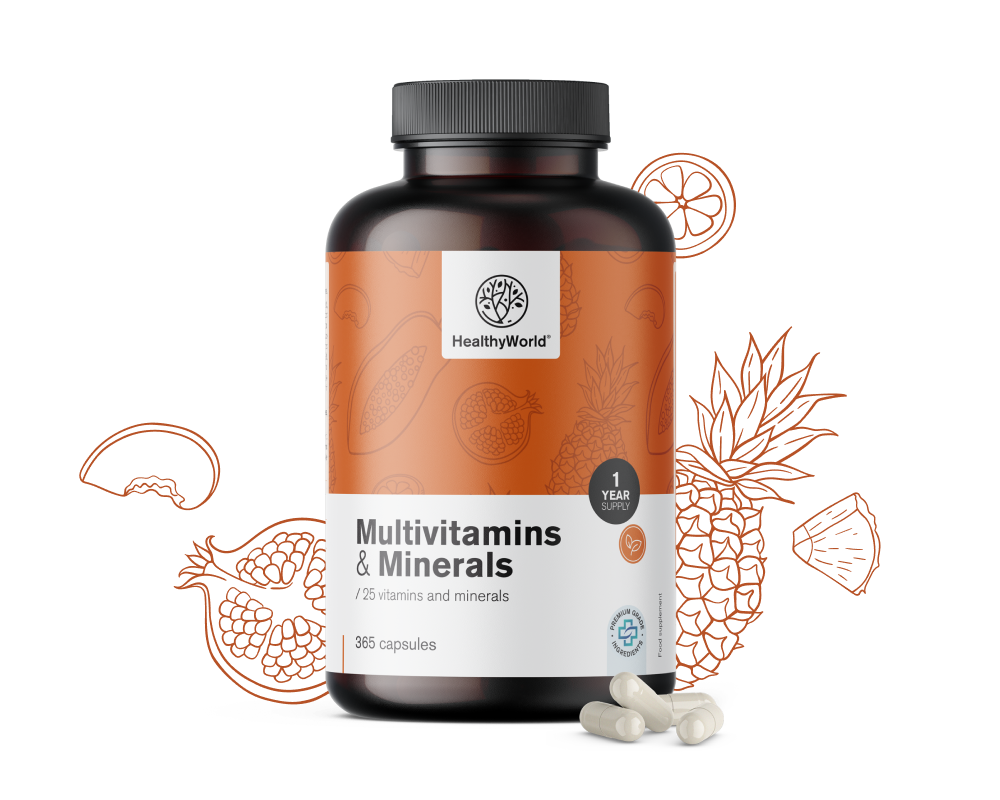 Multivitamine und Mineralien