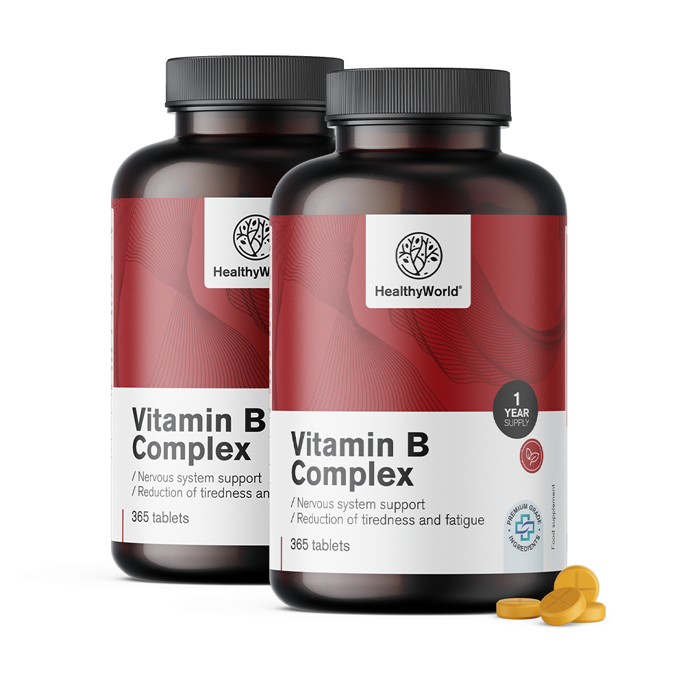 Vitamin-B-Komplex mit allen B-Vitaminen