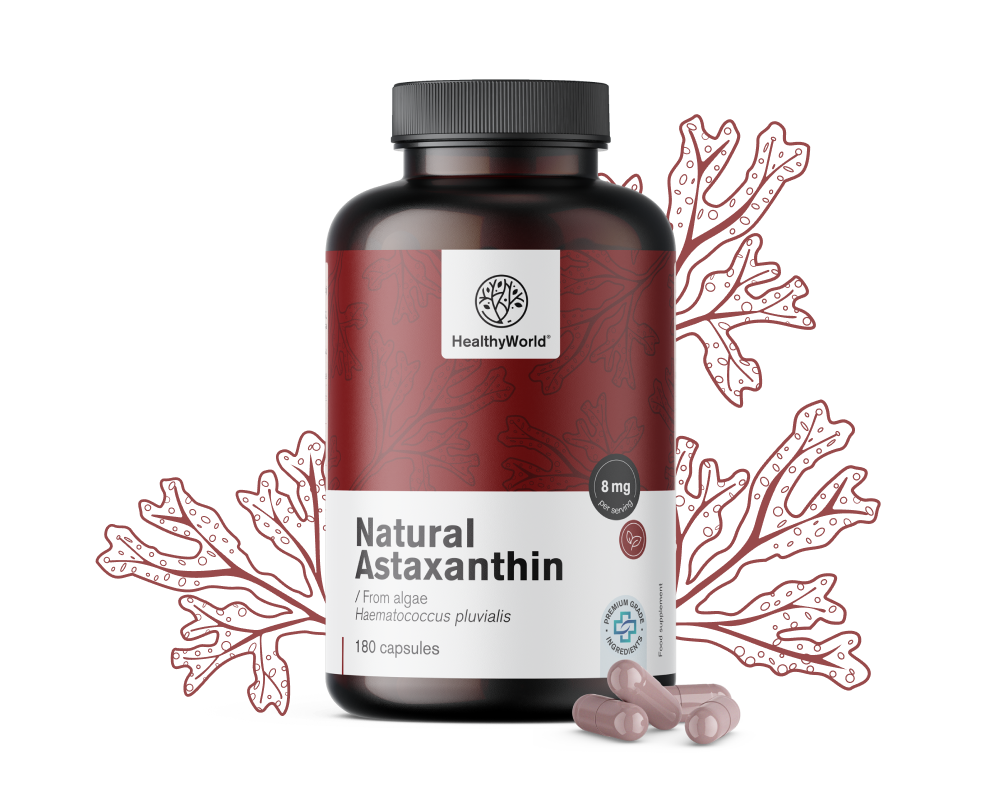 Natürliches Astaxanthin 160&nbsp;mg