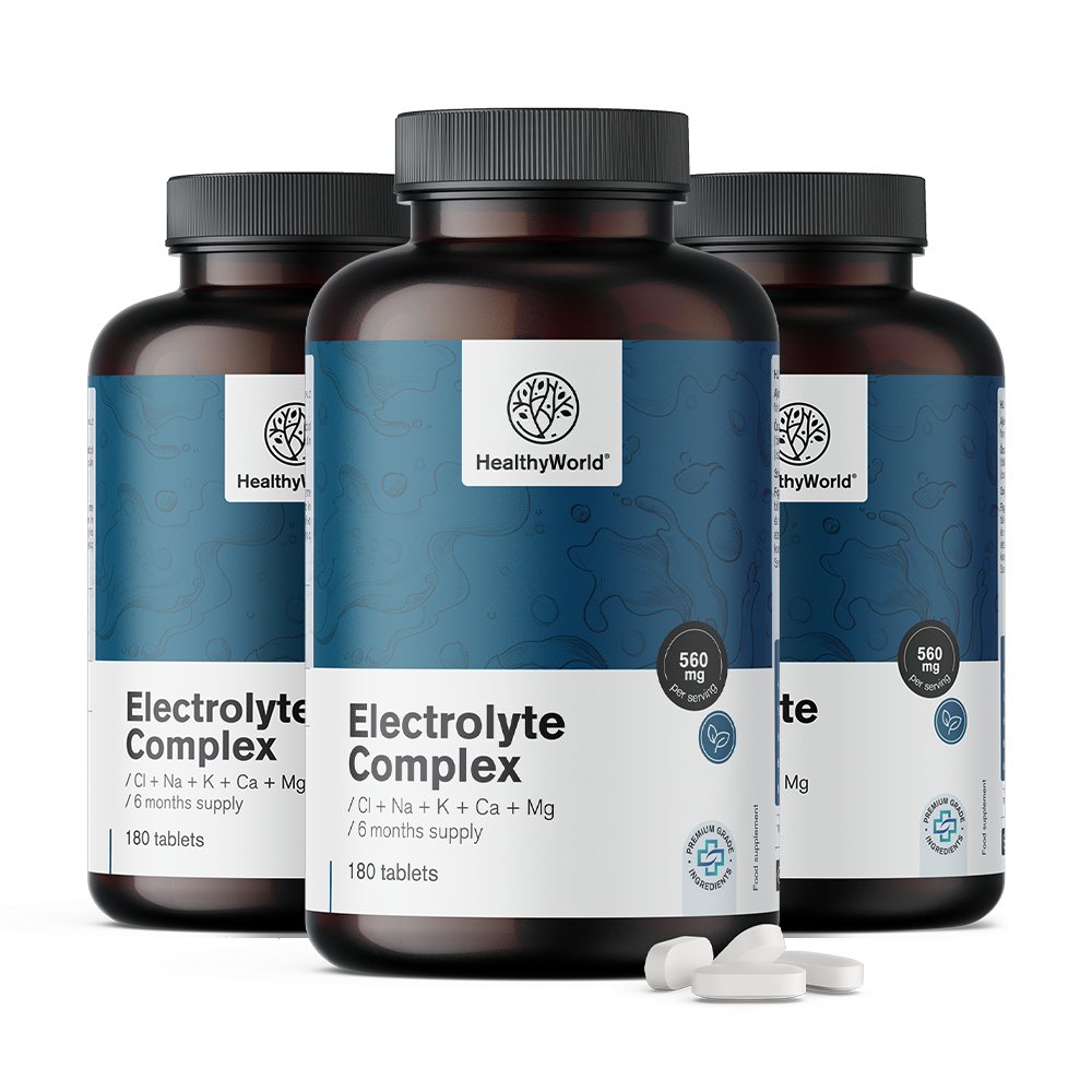Elektrolytkomplex in Tabletten.