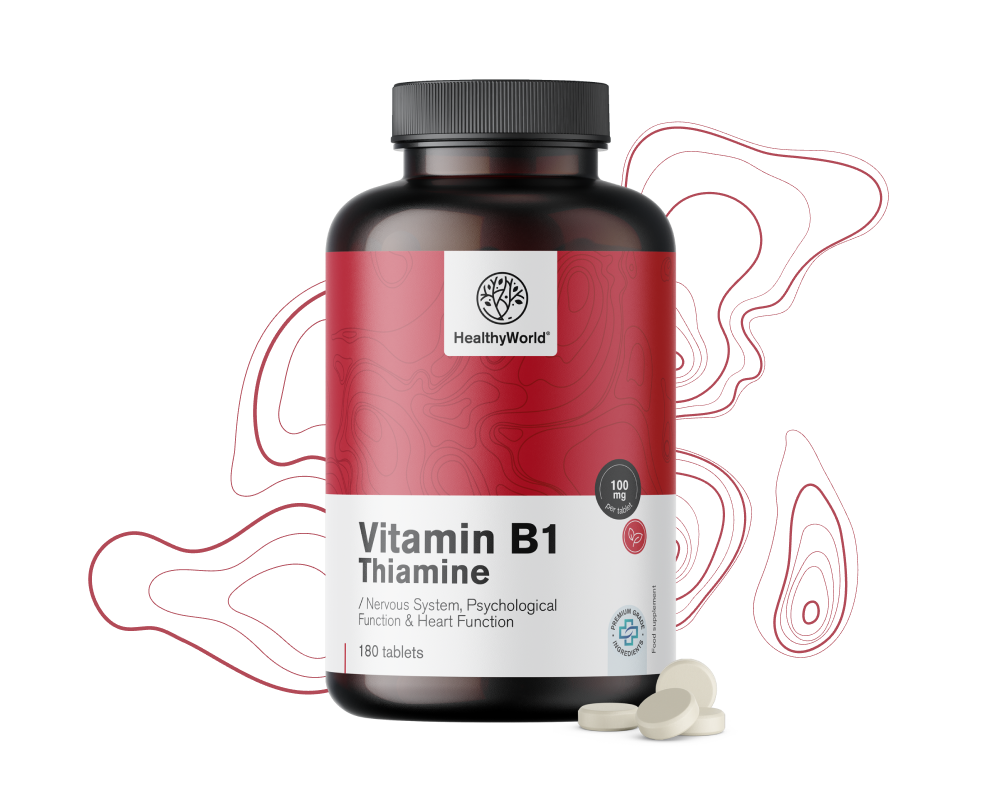 Vitamin B1 – Thiamin 100 mg
