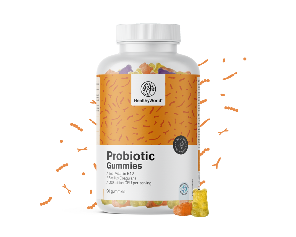 Probiotic – Gummis mit mikrobiellen Kulturen