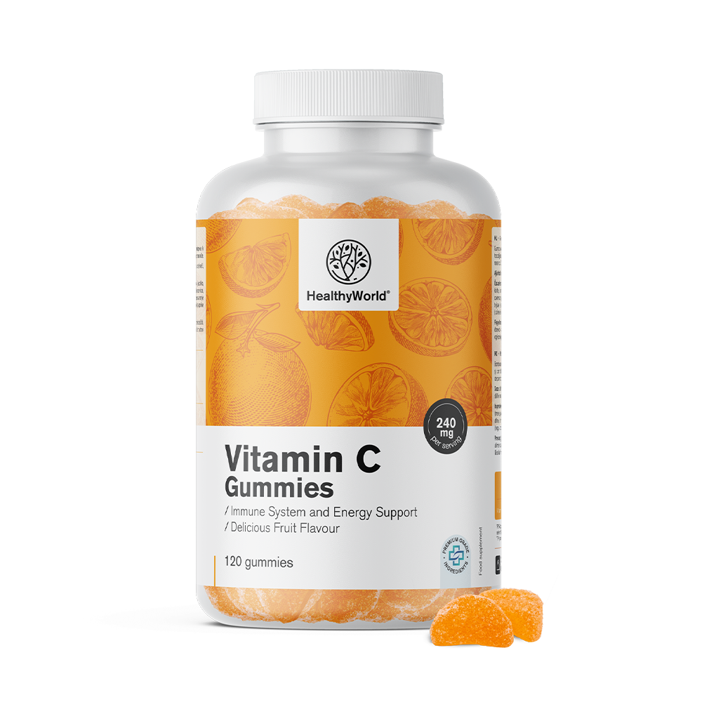 Vitamin C in Gummibärchen.