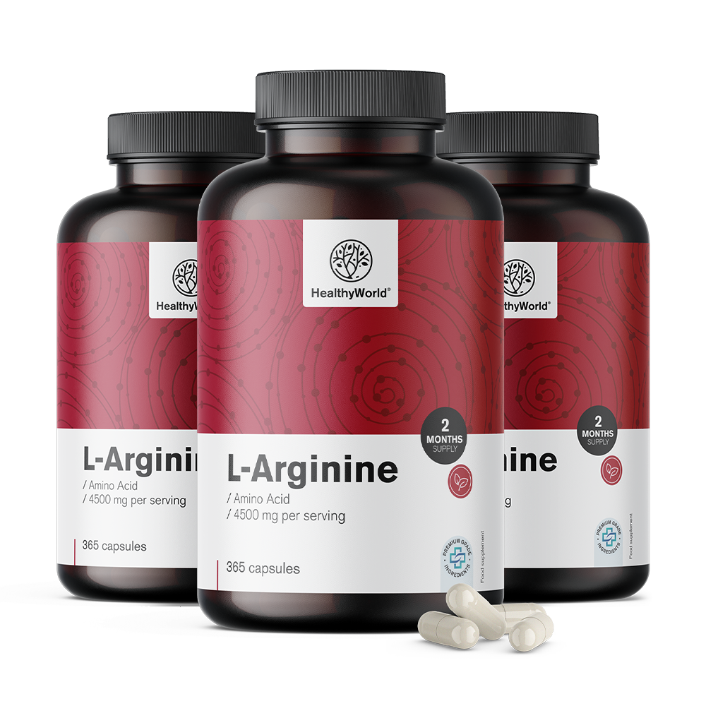 L-Arginin HCL 4500 mg in Kapseln