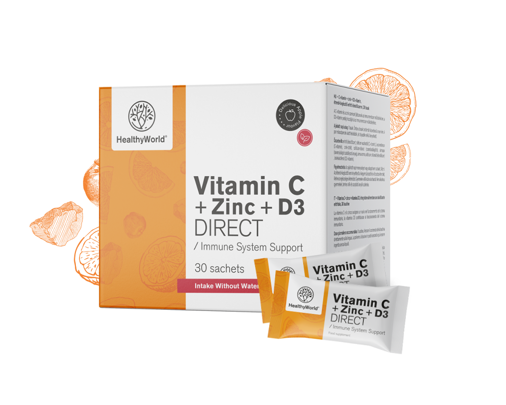Vitamin C 500 + Zink + D3 DIRECT