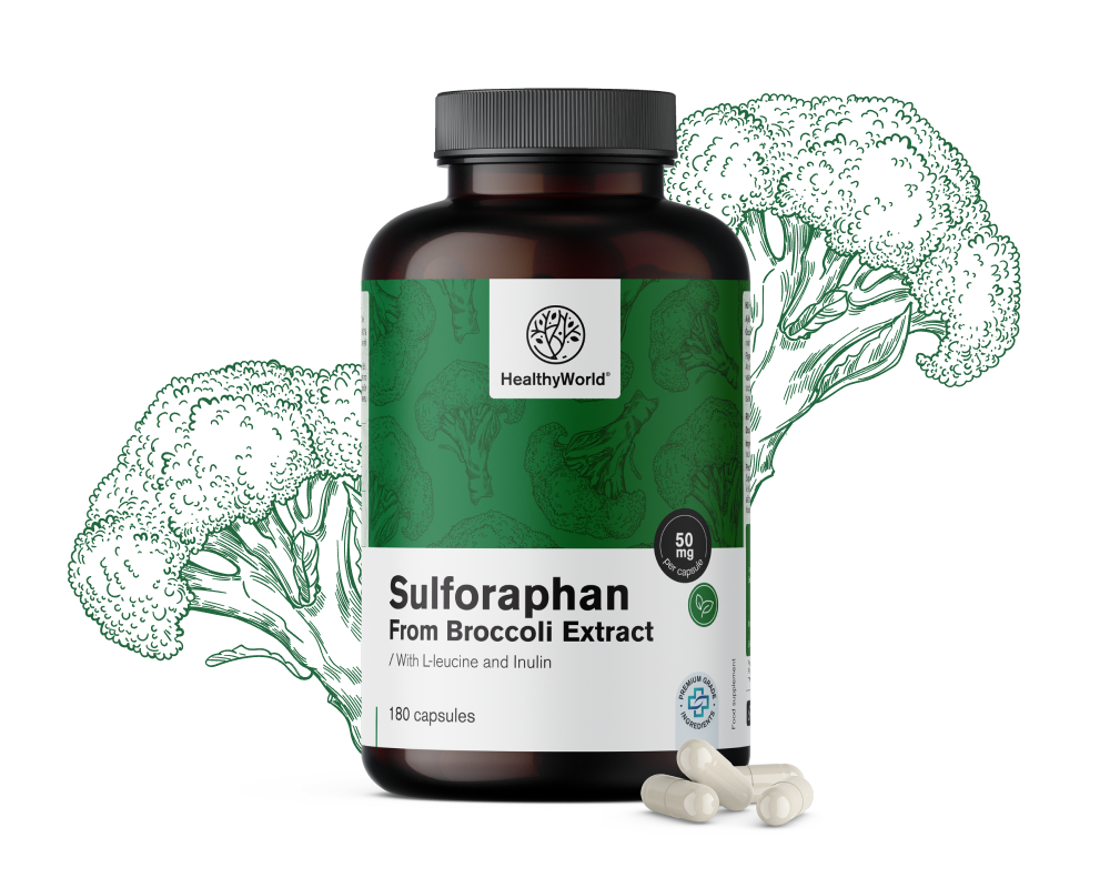 Sulforaphan – aus Brokkoli-Extrakt 50 mg