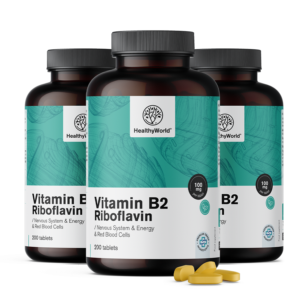 Vitamin B2 - Riboflavin 100 mgVitamin B2 - Riboflavin 100 mg