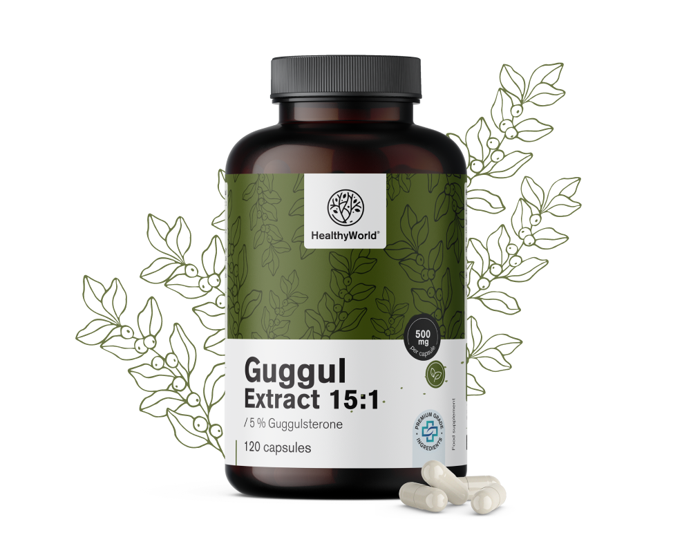 Guggul 500 mg - Extrakt 15:1