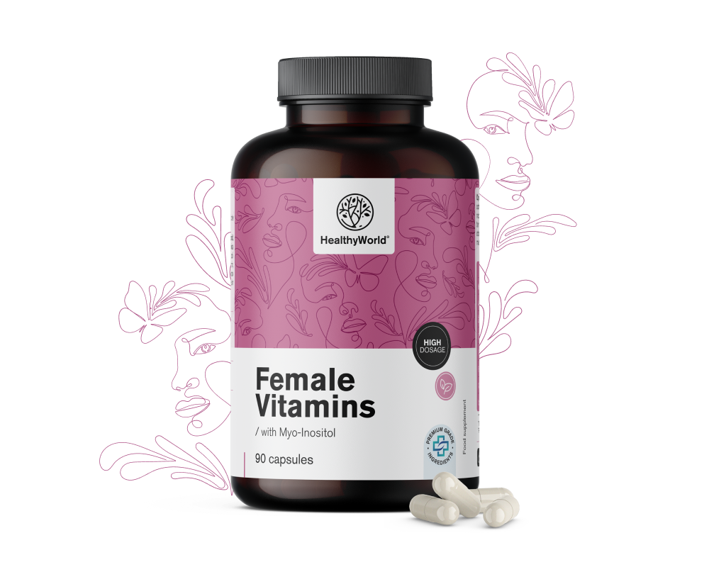 Vitamine für Frauen mit Myo-Inositol
