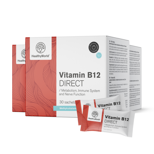 3x Vitamin B12 DIRECT, zusammen 90 Beutel