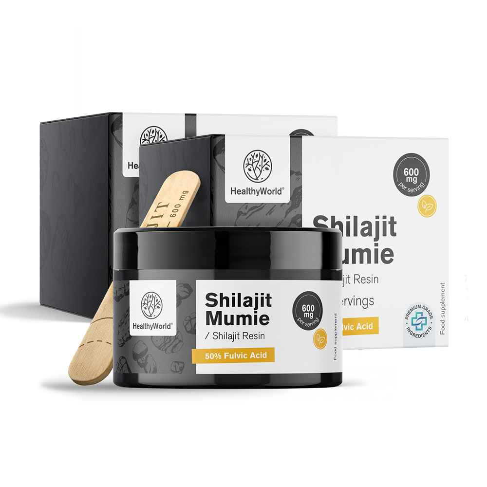 Shilajit Mumie 600 mg – Harz
