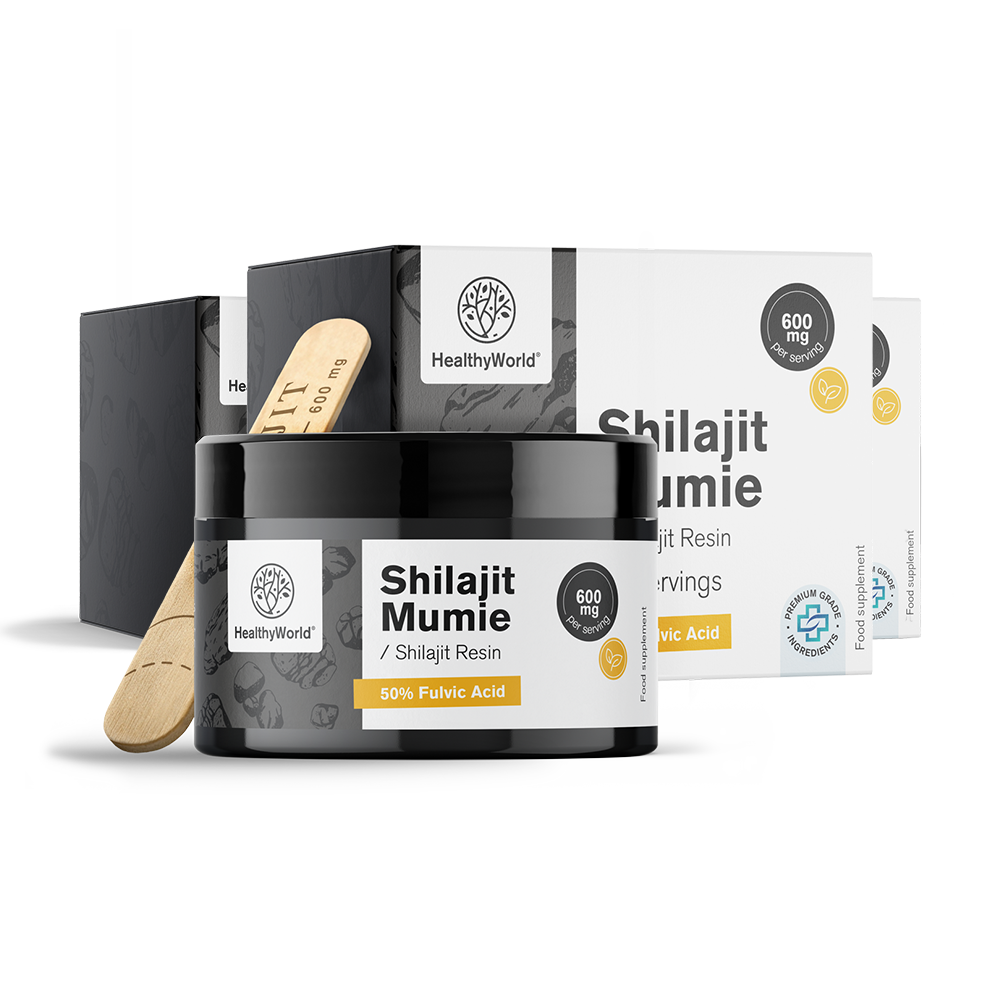 Shilajit Mumie 600 mg – Harz