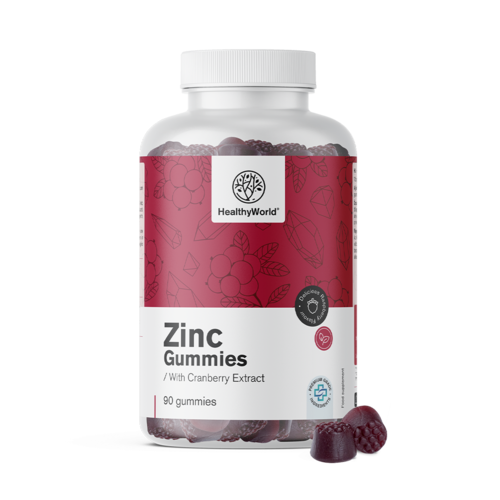 Zink mit Cranberry-Extrakt, 90 Gummibonbons