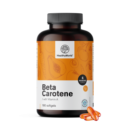 Beta-Carotin 25.000 I.E., 180 Weichkapseln