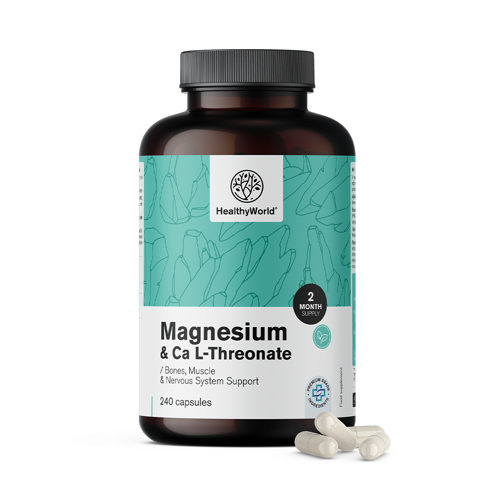 Magnesium + Calcium L-Threonate.