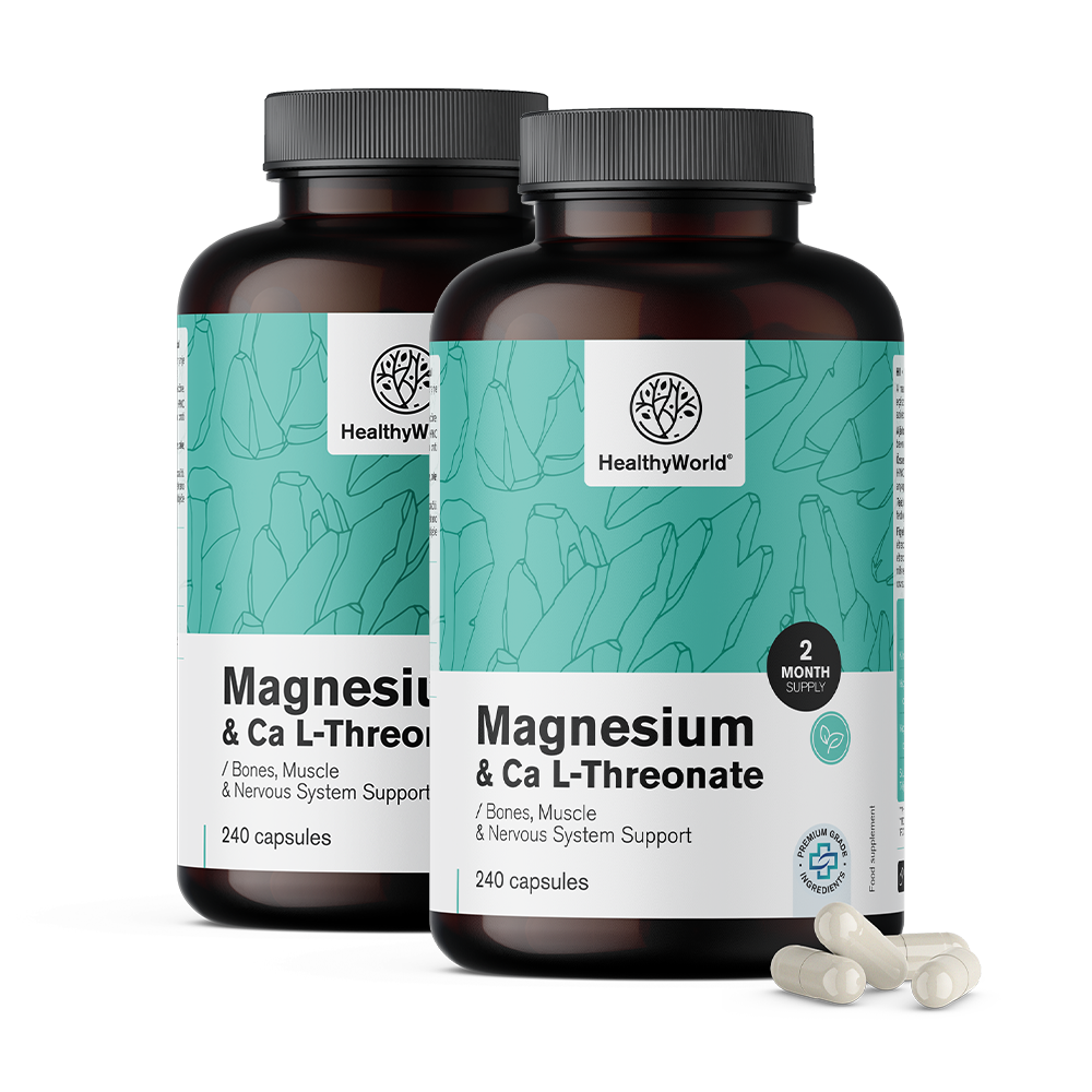 Magnesium + Calcium L-Threonate.