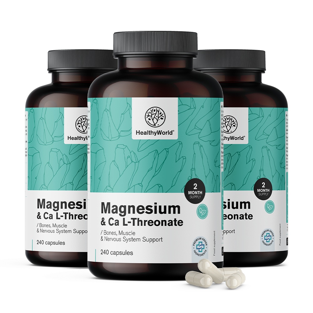 Magnesium + Calcium L-Threonate.