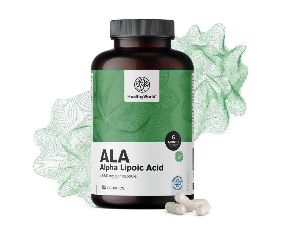 ALA – Alpha-Liponsäure 650 mg