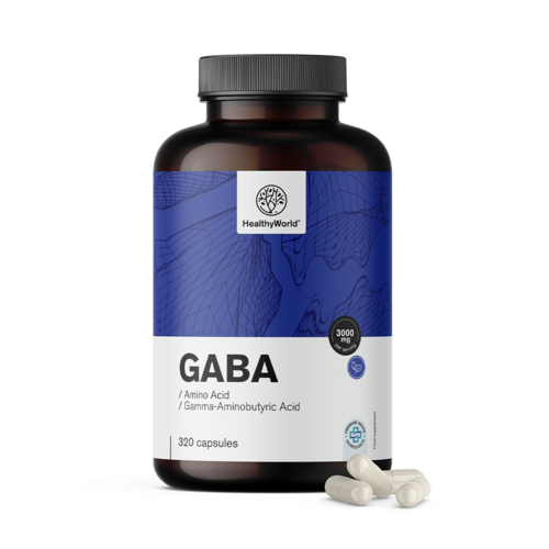 GABA 3000 mg, 320 Kapseln