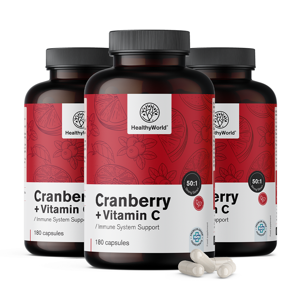 Cranberry extract with vitamin C