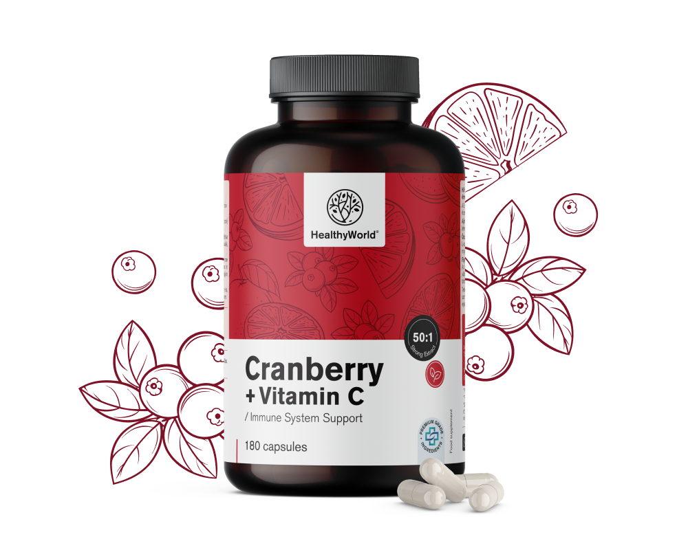 Cranberry-Extract mit Vitamin C