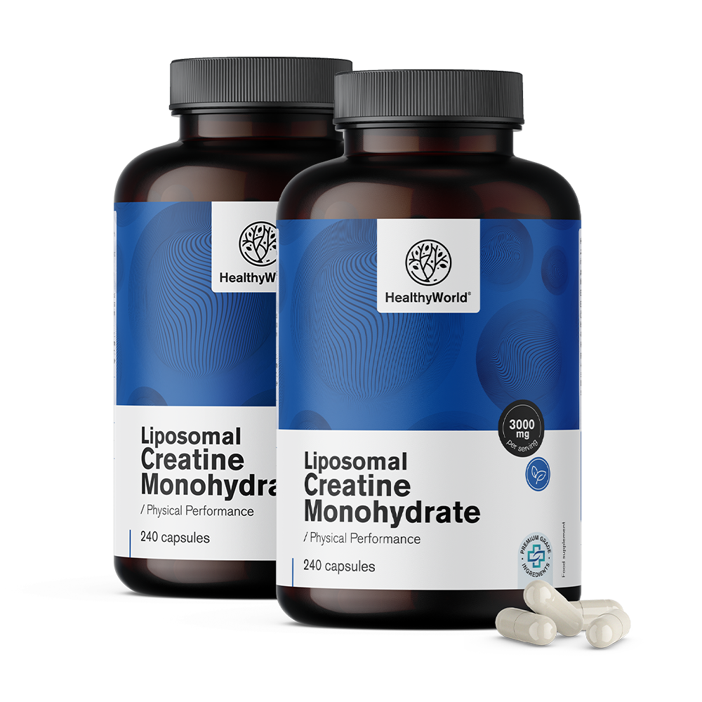Liposomisches Kreatinmonohydrat 3000 mg.