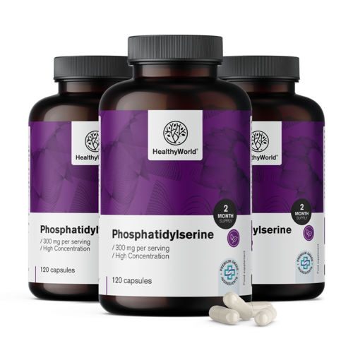 3x Phosphatidylserin, zusammen 360 Kapseln