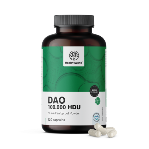 DAO Diaminoxidase 100.000 HDU, 120 Kapseln