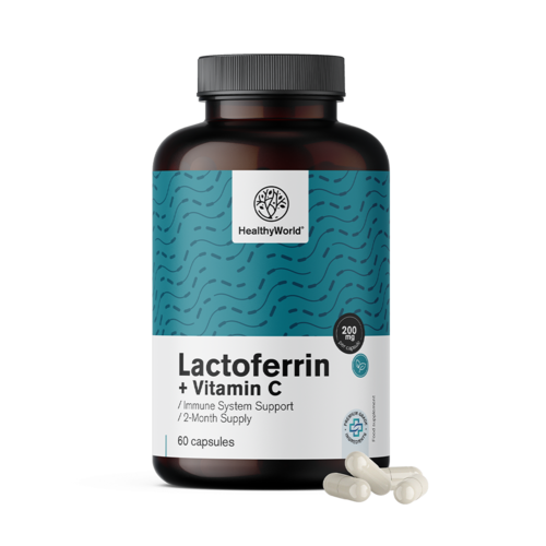 Lactoferrin 200 mg, 60 Kapseln