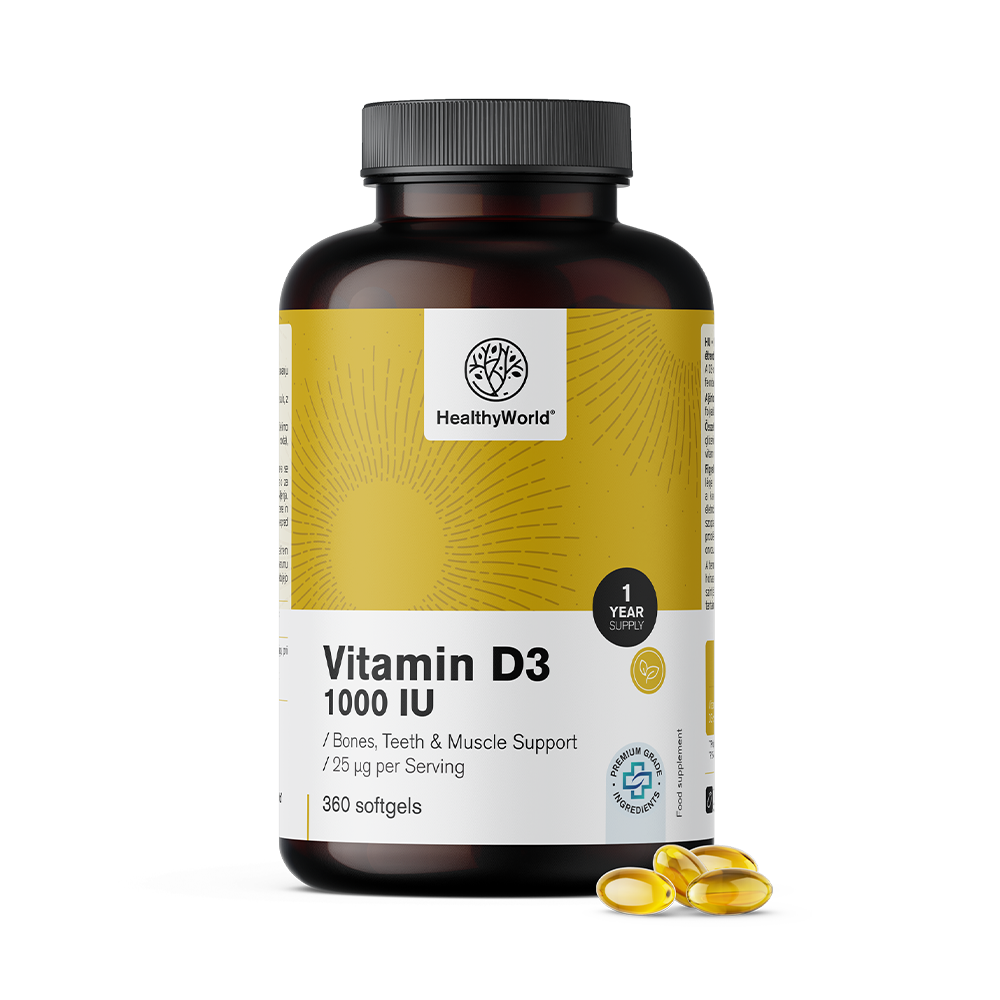 Vitamin D3 1000 I.E.