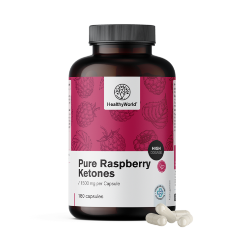 Himbeerketone 1500 mg, 180 Kapseln